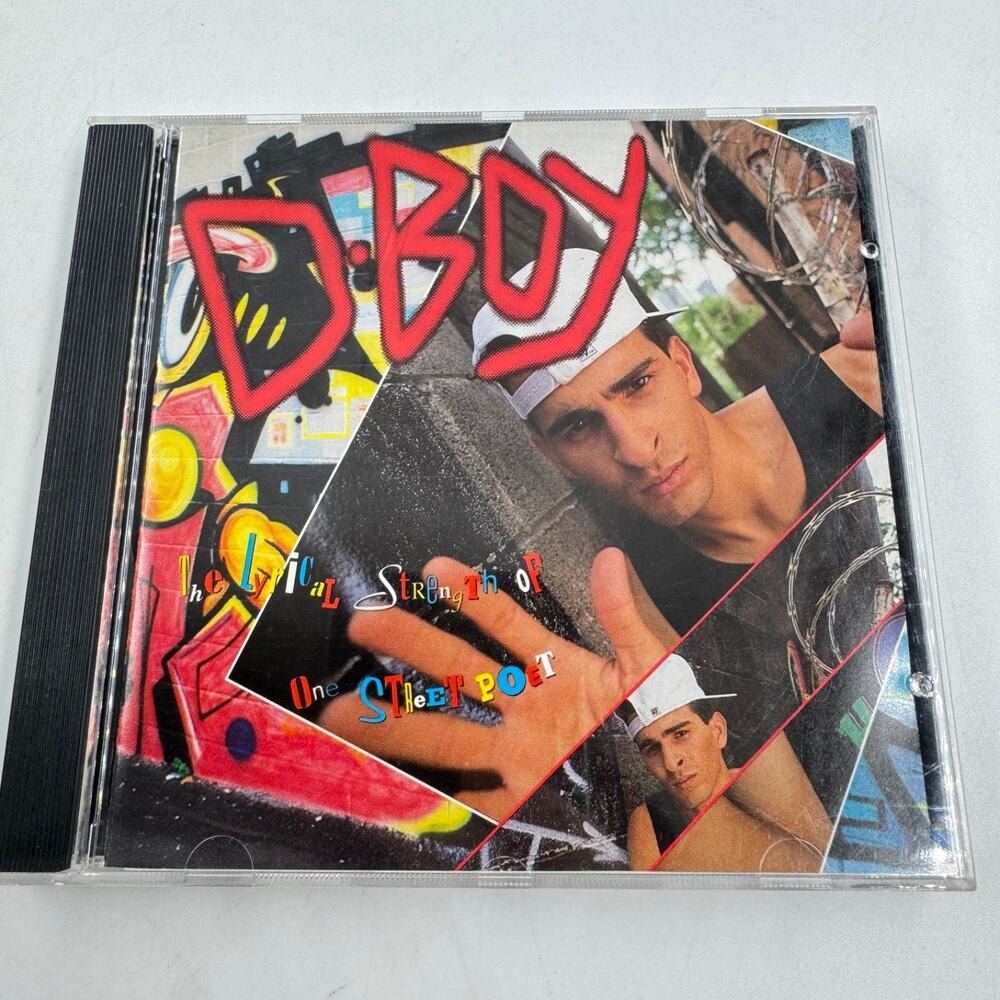 D BOY RODRIGUEZ The Lyrical Strength of One Street Poet 1990 RARE CD HipHop